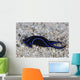 Blue Velvet Head Shield Horizontal Wall Decal