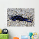 Blue Velvet Head Shield Horizontal Wall Decal