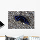 Blue Velvet Head Shield Wall Decal