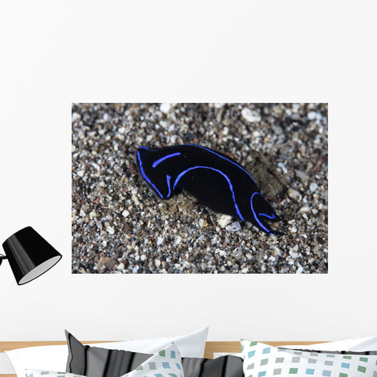 Blue Velvet Head Shield Wall Decal