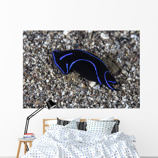 Blue Velvet Head Shield Wall Decal