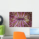 Detail Beautiful Mushroom Coral Horizontal Wall Decal