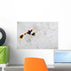 Young False Clownfish Snuggles Wall Decal