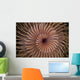 Detail Spiral Tentacles Arrangement Orange Wall Decal