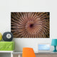 Detail Spiral Tentacles Arrangement Orange Wall Decal