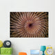 Detail Spiral Tentacles Arrangement Orange Wall Decal