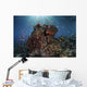 Reef Fish Swimming Landscape Wall Decal