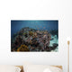 Reef Fish Swimming Distant Wall Decal