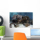Reef Fish Swimming Seafloor Wall Decal