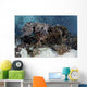 Reef Fish Swimming Seafloor Wall Decal