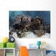 Reef Fish Swimming Seafloor Wall Decal
