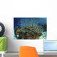 Blue-green Damselfish Schooling above Wall Decal
