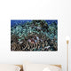 Blue-green Damselfish School around Wall Decal
