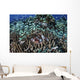 Blue-green Damselfish School around Wall Decal