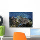 Beautiful and Healthy Coral Schooling Fish Wall Decal