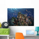 Reef Fish Swimming Upward Angle Wall Decal