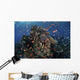 Reef Fish Swimming Strong Horizontal Wall Decal