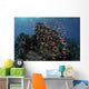 Reef Fish Swimming Strong Dark Wall Decal