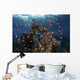 Reef Fish Swimming Pink Fish Wall Decal
