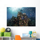 Reef Fish Swimming Wide Shot Wall Decal
