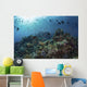 Colorful Reef Fish Swim Light Rays Wall Decal