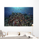 Reef Fish Swimming over Coral Wall Decal