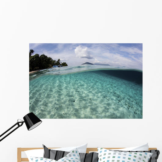 Beautiful Beach near Alor Wall Decal