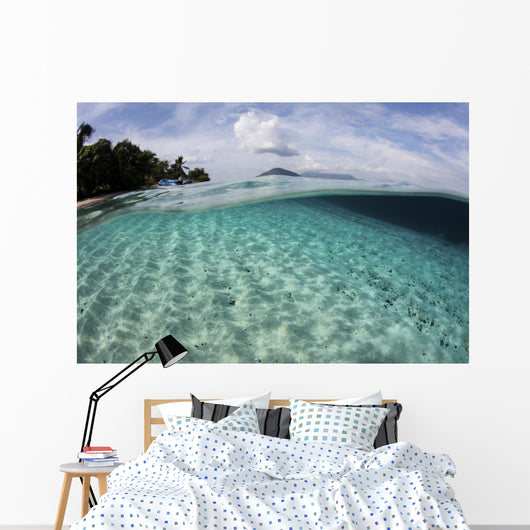 Beautiful Beach near Alor Wall Decal