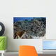 School Striped Eel Catfish Swimming Down Wall Decal