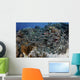 School Striped Eel Catfish Swimming Down Wall Decal
