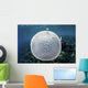 White-spotted Jellyfish Drifts Strong Top Wall Decal