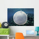 White-spotted Jellyfish Drifts Strong Top Wall Decal