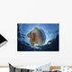 White-spotted Jellyfish Drifts Strong Wall Decal