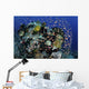 Reef Fish Swimming Strong Dispersing Wall Decal