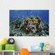 Colorful Reef Fish Swim Schooling Wall Decal