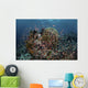 Reef Fish Swimming Strong Schooling Wall Decal