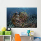 Reef Fish Swimming Strong Schooling Wall Decal