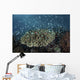 Blue-green Damselfish Schooling Reef Wall Decal