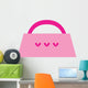 Pink Girly Purse Wall Decal