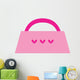 Pink Girly Purse Wall Decal