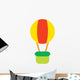 Hot Air Balloon Basket Wall Decal