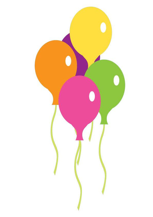 Balloon Grouping Wall Decal