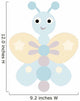 Blue butterfly Wall Decal