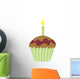 Cute Chocolate Cup Cake Wall Decal