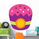 Cute Purple Cupcake with Wall Decal