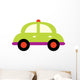 Police Car Wall Decal