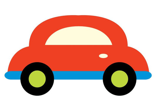 Cute Car Wall Decal