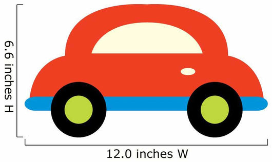 Cute Car Wall Decal