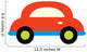 Cute Car Wall Decal