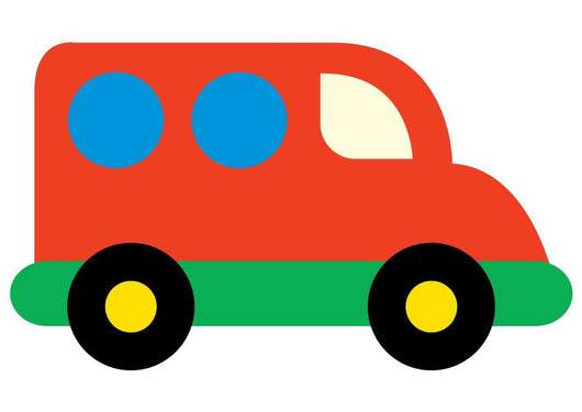 Cute Truck Wall Decal